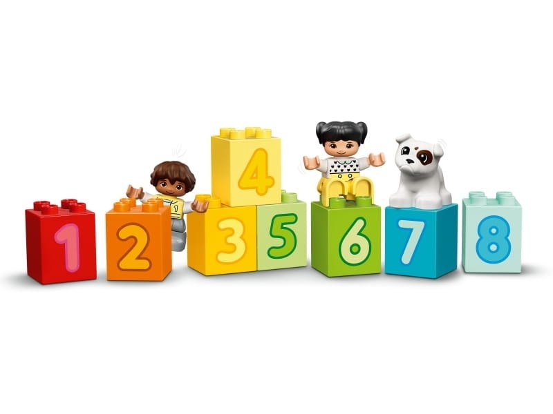KLOCKI KONSTRUKCYJNE POCIĄG Z CYFERKAMI DUPLO LEGO 10954 LEGO
